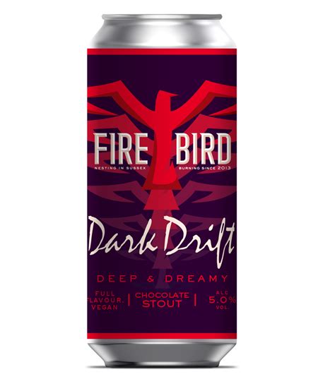 Dark Drift – Chocolate Stout – 5.0% – Can – Firebird Brewery