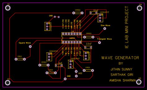 Wave Generator - EasyEDA open source hardware lab