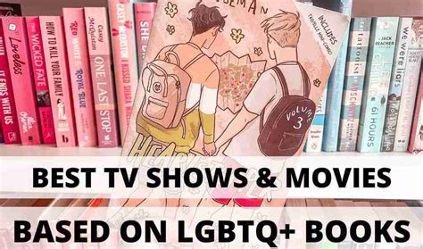 18 of the Absolute Best Shows and Movies based on LGBTQ Books - Rainbow Reading Nook