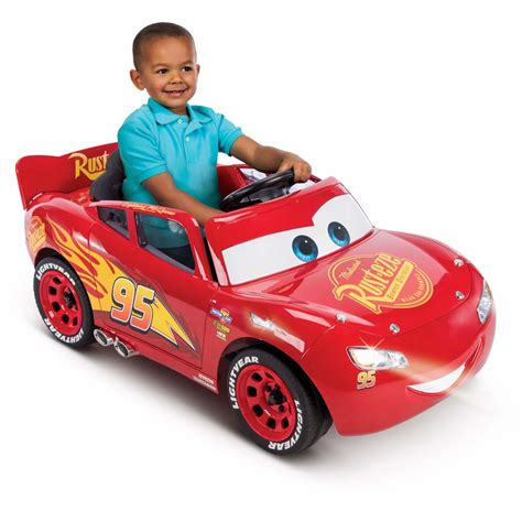 Lightning 6V Battery-Powered Ride On McQueen DisneyÃâÂPixar Cars 3 Vehicle T | Cars 3 lightning ...