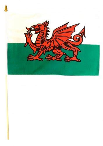 Buy Wales - 12"x18" Stick Flag | Flagline