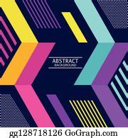 900+ Colorful Geometric Shapes Background Vectors Clip Art | Royalty Free - GoGraph