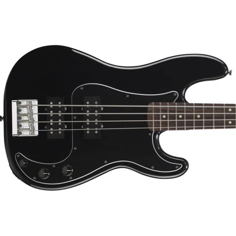 DISC Fender Blacktop Precision Bass, Black at Gear4music