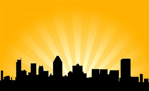 Baltimore Skyline Silhouette at GetDrawings | Free download