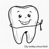 Dental Hygiene Coloring Pages  Free & Printable sketch template