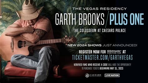 Garth Brooks | GARTH BROOKS ANNOUNCES 2024 DATES FOR NEW LAS VEGAS ...