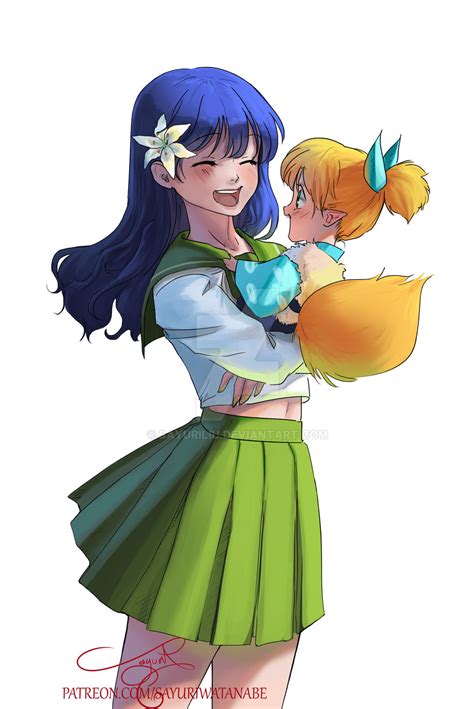 Shippo And Kagome by SayuriLiu on DeviantArt