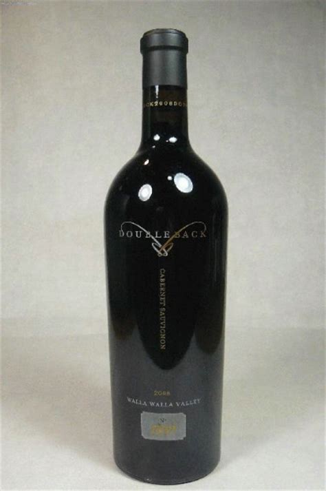 2008 Doubleback Wines Cabernet Sauvignon, USA, Washington, Columbia Valley, Walla Walla Valley ...