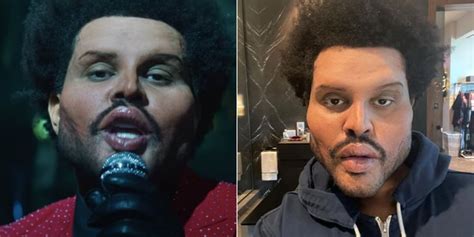 The Weeknd’s Face Got a Plastic Surgery Prosthetics Makeover | POPSUGAR ...