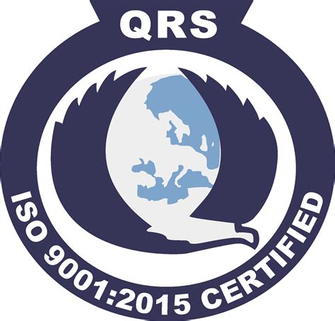 Qrs Iso 9001 2015 Certified Logo Vector - (.Ai .PNG .SVG .EPS Free Download)