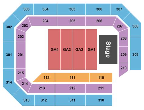 Ryan Center Tickets & Seating Chart - Event Tickets Center