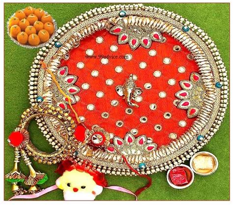 Easy Ideas To Decorate Rakhi Thali - 99Advice