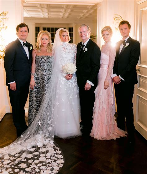 Kathy Hilton Wears Elegant Mother-of-the-Bride Dress to Paris Hilton's Wedding