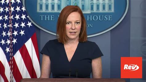 Press Secretary Jen Psaki White House Press Conference Transcript June 8 | Rev