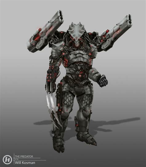 The Predator Concept Art Highlights The Killer Suit