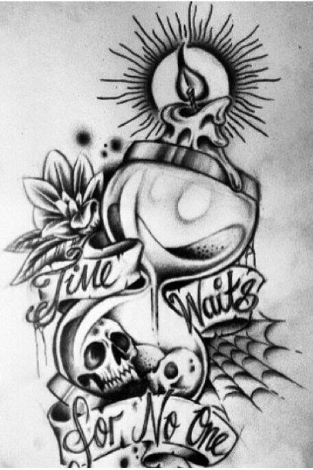 No time to waste | ink favs | Time tattoos, Tattoo graphic, Body art tattoos