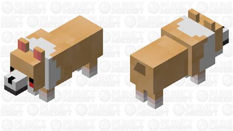 Cute dog Minecraft Mob Skin