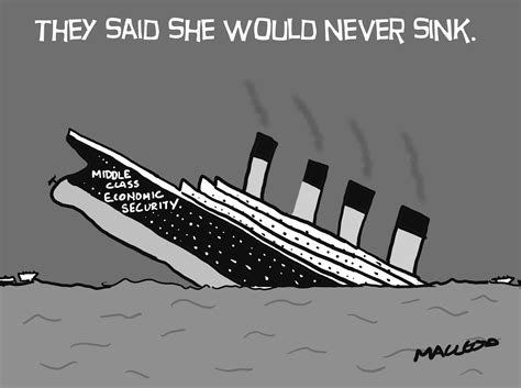 MacLeod Cartoons: The Sinking of the Titanic