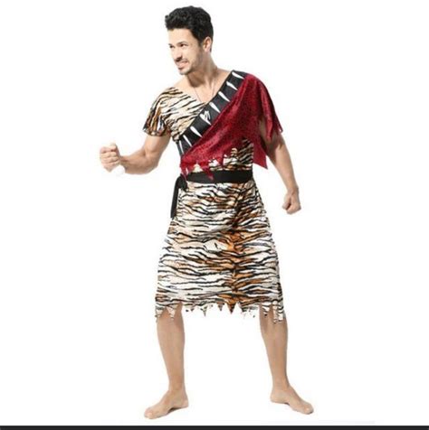 Costume Caveman, Men's Fashion, Bottoms, Sleep and Loungewear on Carousell