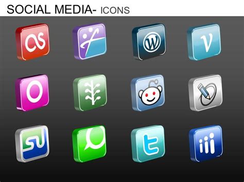 Social Media Icons Powerpoint Presentation Slides DB | Presentation ...