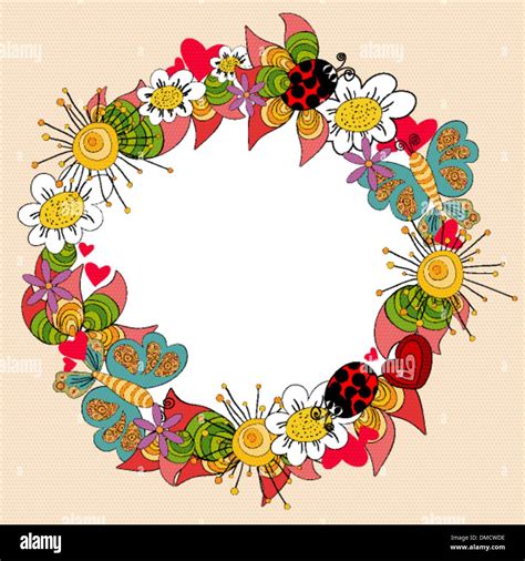 Happy Spring background Stock Vector Image & Art - Alamy