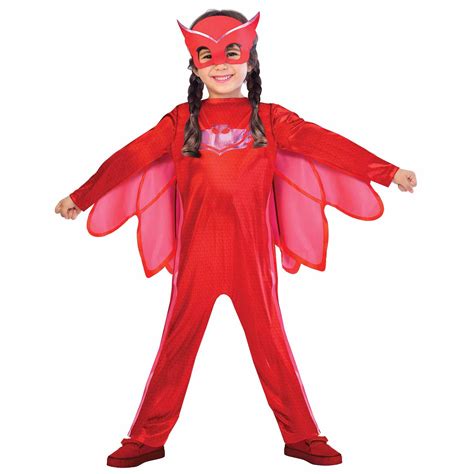 PJ Masks Owlette Costume - Age 5-6 Years - 1 PC : Amscan International