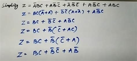 Boolean algebra 2 different simplification? - Stack Overflow