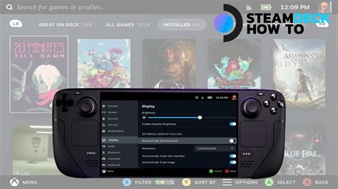 How to Change Screen Resolution on Steam Deck - YouTube
