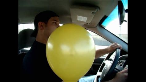 Helium Balloon In Car - Awesome Physics Experiment - YouTube