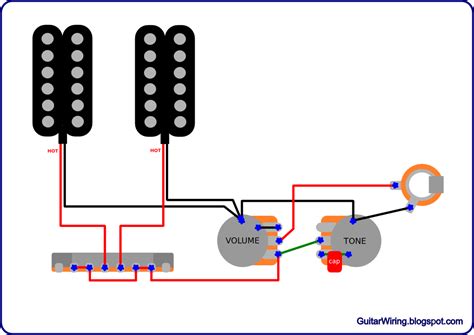 Electric Guitar Pickup Wiring Diagrams