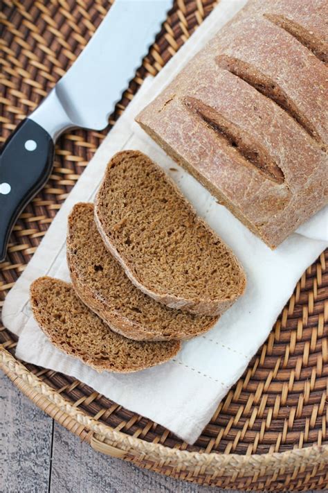 Pumpernickel Bread - How to Make Homemade Black Bread - Olga's Flavor Factory