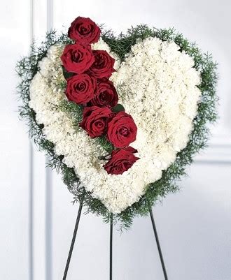 Bleeding Heart Arrangement Funeral Arrangement in Salisbury, MA - FLOWERS BY MARIANNE