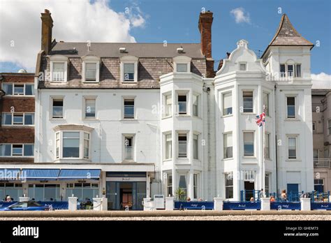 The Brudenell Hotel Aldeburgh Suffolk UK Stock Photo, Royalty Free ...