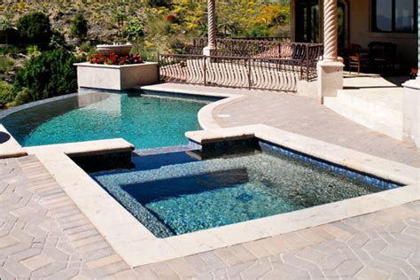 Inground Spa Construction - Spa Installation In LA | Designer Custom Pools