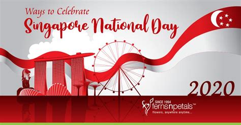 Unique Ways to Celebrate Singapore National Day 2020 - FNP Singapore