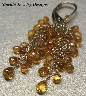 Yellow Sapphire Briolette Earrings ~ Jewelry Designer ~ So… | Flickr