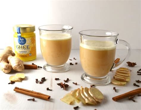 Homemade Turmeric Ginger Tea Latte | Delish D'Lites