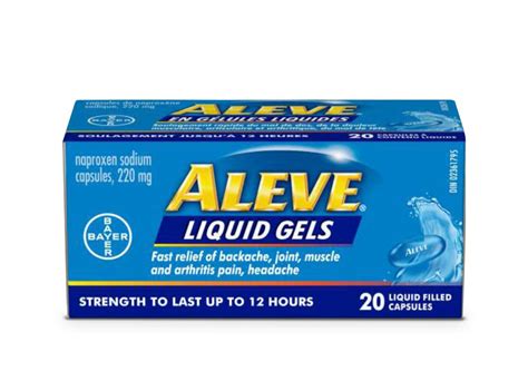 ALEVE® en gélules liquides | ALEVE® Canada