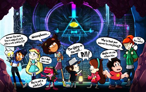 Gravity Falls Crossover, Gravity Falls Comics, Anime Crossover, Disney Crossover, Animated ...