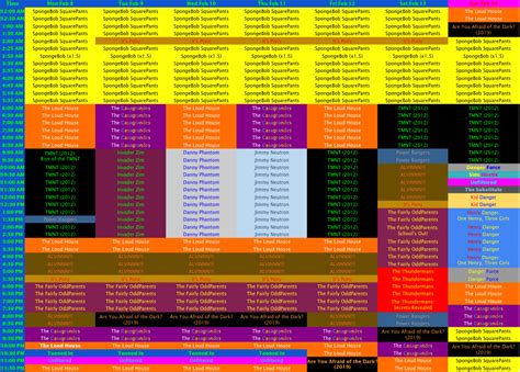 Nicktoons Schedule 2021 WK6 by NickSchedules on DeviantArt