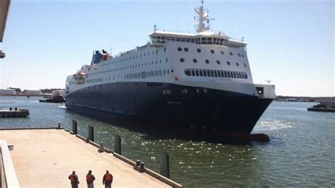 Maine to Nova Scotia ferry arrives in Portland