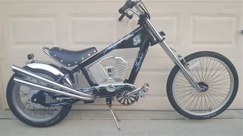 Schwinn Stingray Electric Motor Bike OCC Chopper Chrome 20" | #1850631139