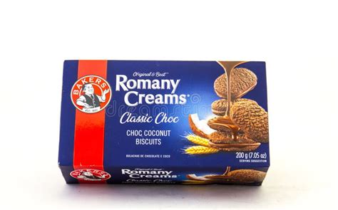 Romany Cream Choc Coconut Biscuits Editorial Stock Photo - Image of african, biscuits: 185185713