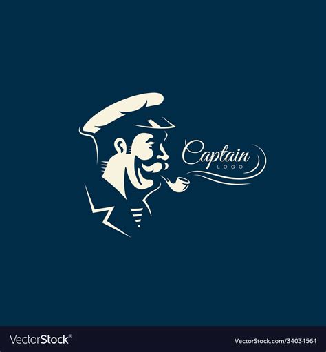 Captain logo Royalty Free Vector Image - VectorStock