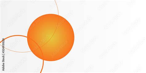 Orange gradient geometric shape background for presentation background ...