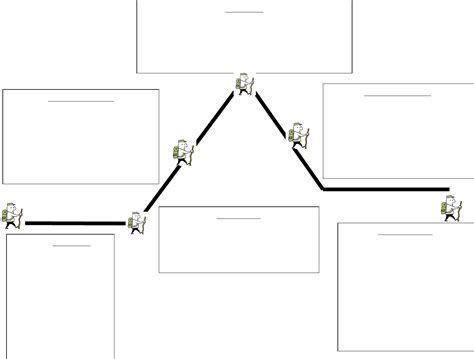 Plot diagram template in Word and Pdf formats