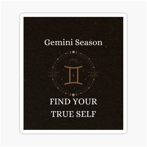 "Gemini Season zodiac sign" Sticker by RJCreationDe | Redbubble