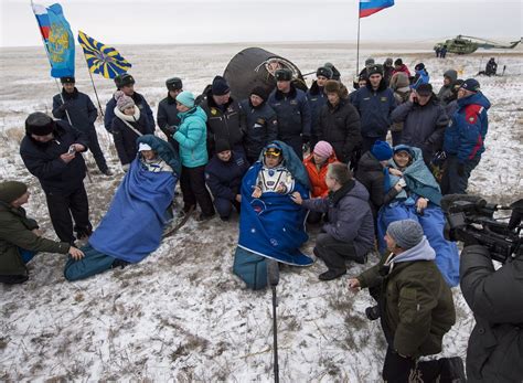 Soyuz Spacecraft Returns Space Station Crew to Earth | Space