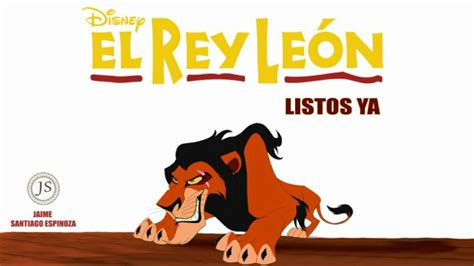 El Rey León - Listos Ya (Letra) HD - YouTube