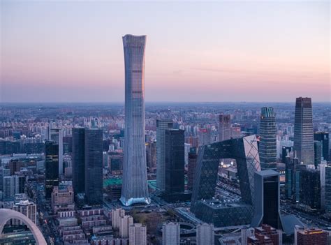 KPF-designed CITIC tower opens as beijing's tallest building